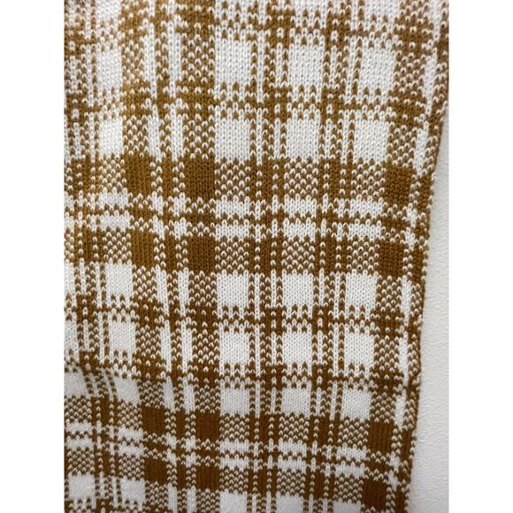 Timberland Scarf Wheat Plaid One Size Winter‎ Warm Retro NWT - Picture 2 of 9